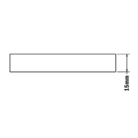 32-9090M16-1SS MODULAR SOLUTIONS MOUNTING PLATE 90 X 90 M16 THREADED THRU HOLE